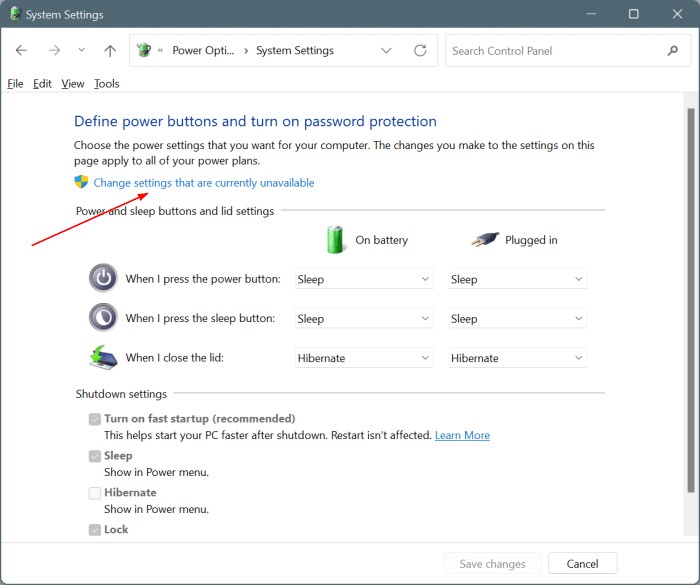 enable hibernate in Windows 11 3