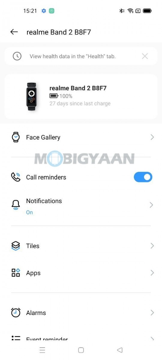 realme Band 2 Review realme Link UI 4