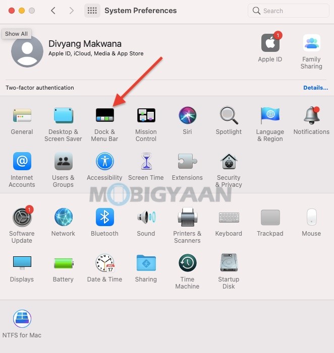 How to view battery percentage in menu bar on Mac 2