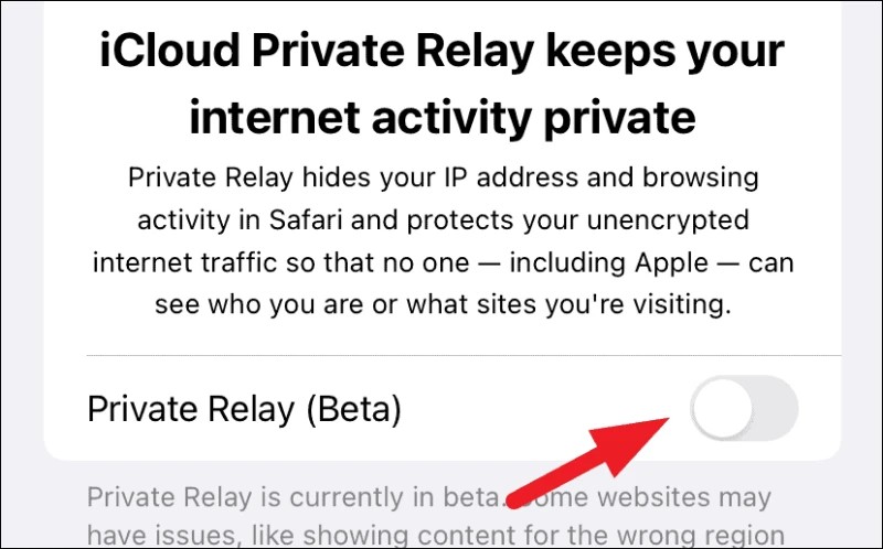 Private Relay iPhone 3