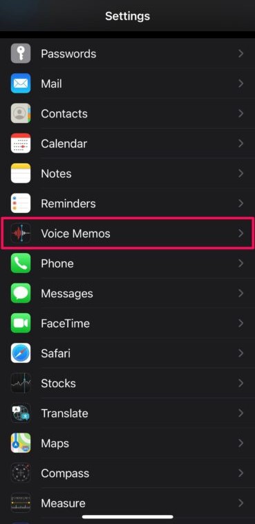 Disable Location Name in Voice Memos on iPhone