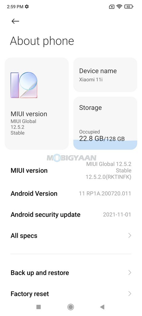 Xiaomi 11i 5G Review Software UI Performance 9