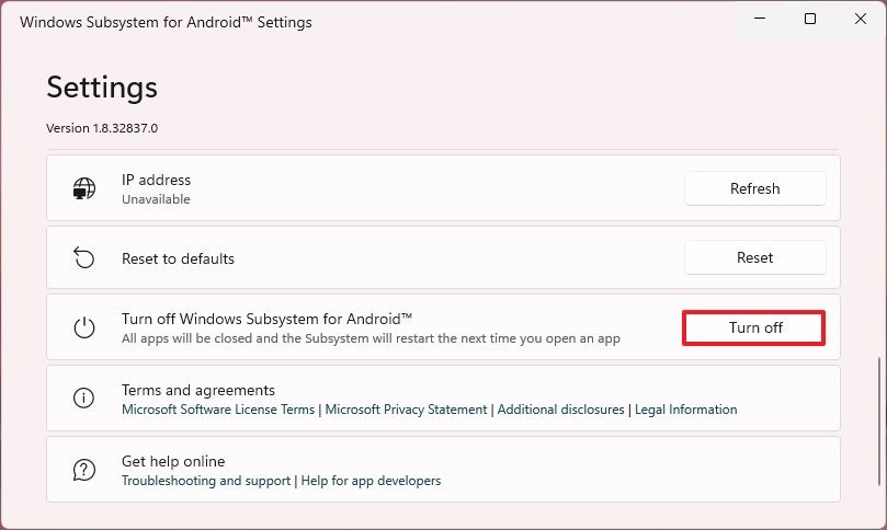 Assign Default GPU for WSA in Windows 11