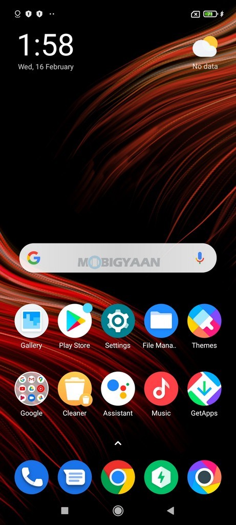 POCO M4 Pro Review Software UI 1