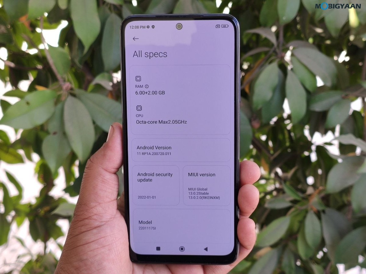 Redmi Note 11S Review Design Display 16