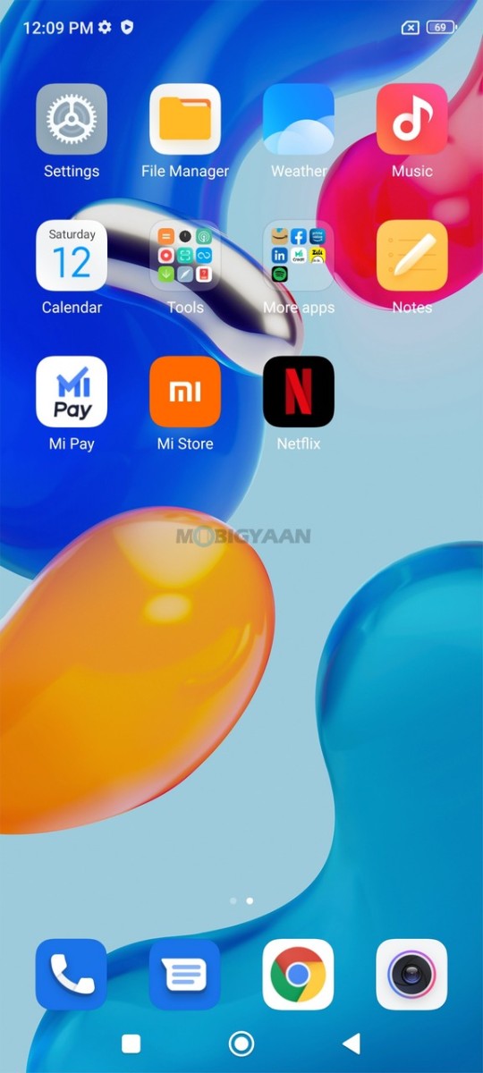 Redmi Note 11S Review Software UI 3