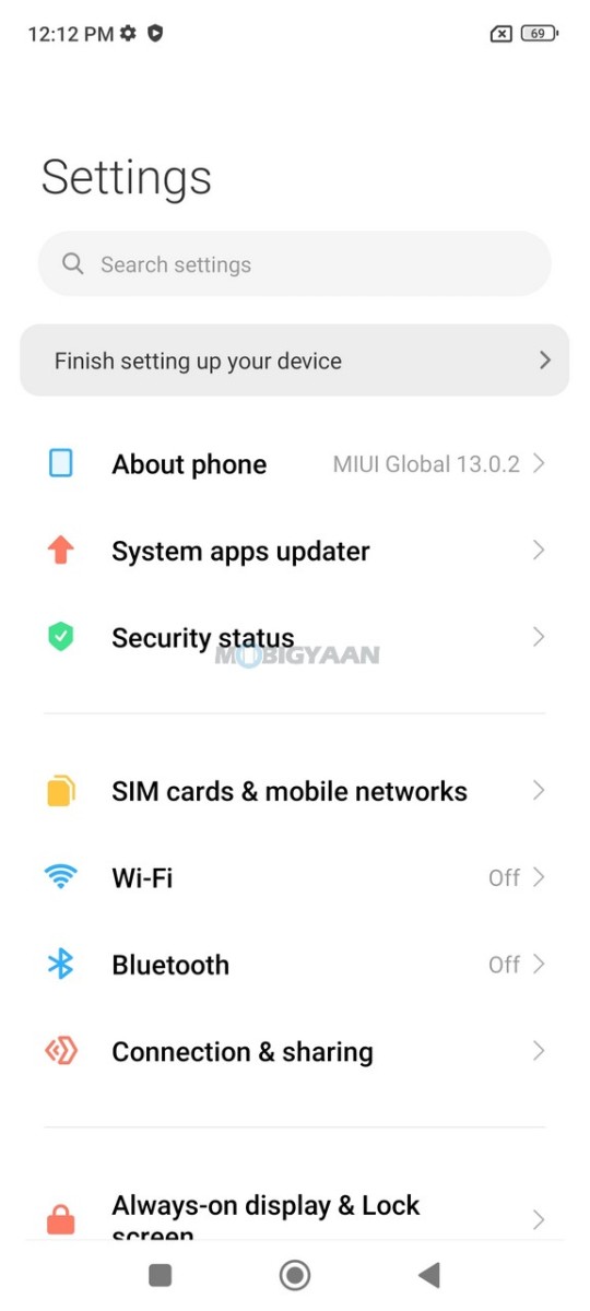 Redmi Note 11S Review Software UI 5