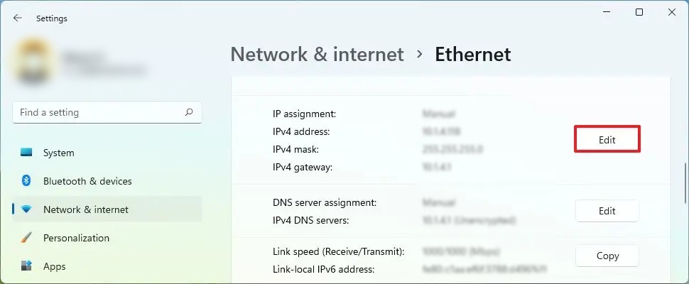 Windows 11 Dynamic IP Address