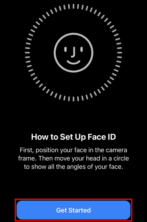 Apple iPhone Face ID with a Mask