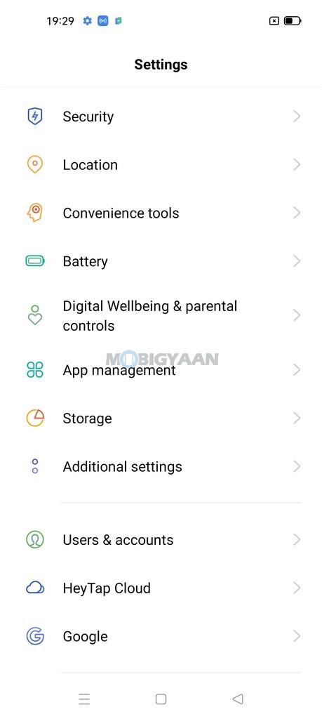 realme Narzo 50 Review Software UI 12