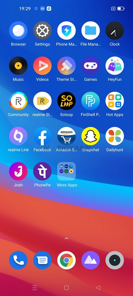 realme Narzo 50 Review Software UI 7