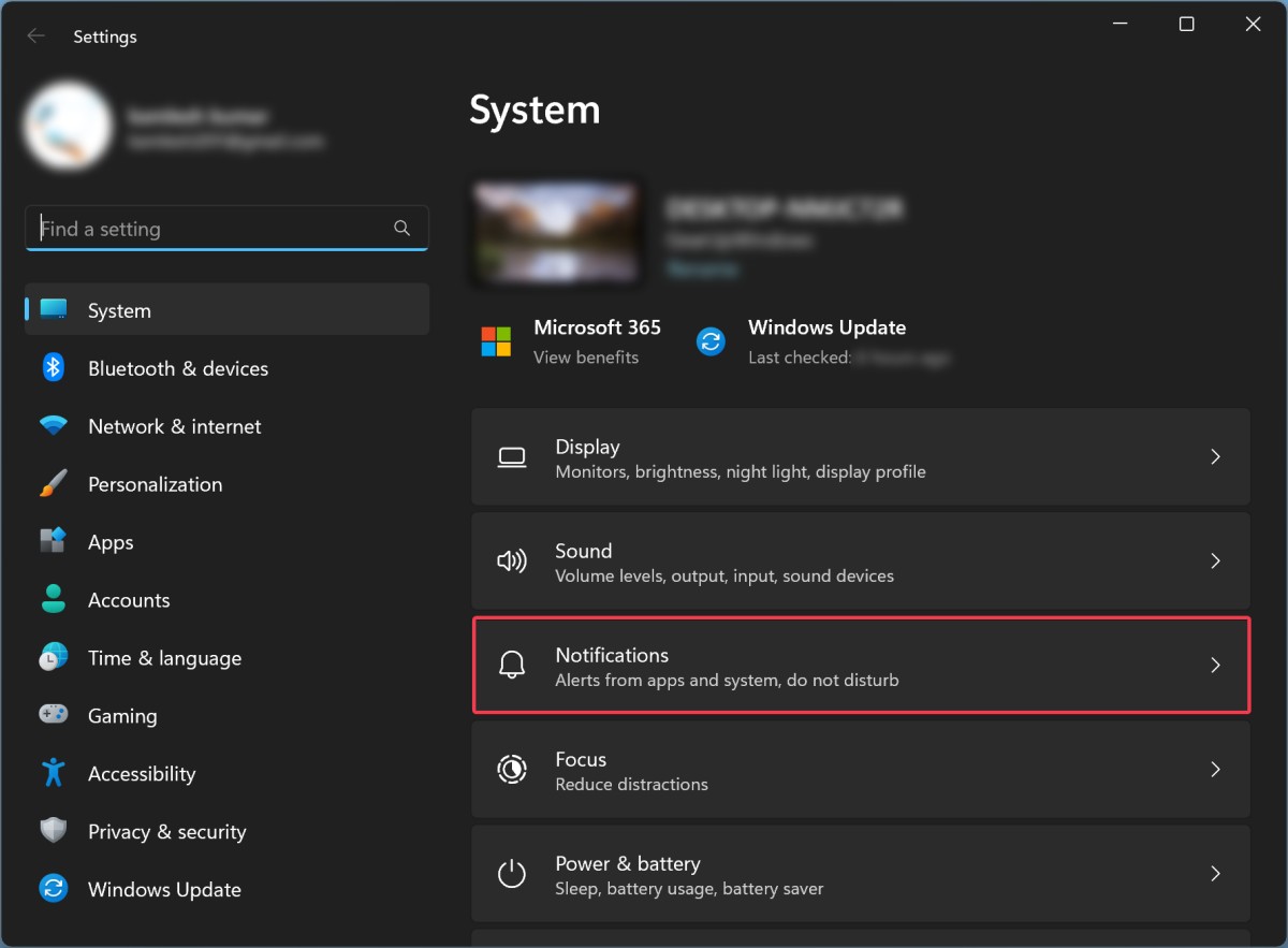 Disable Tips & Suggestions Notification Windows 11