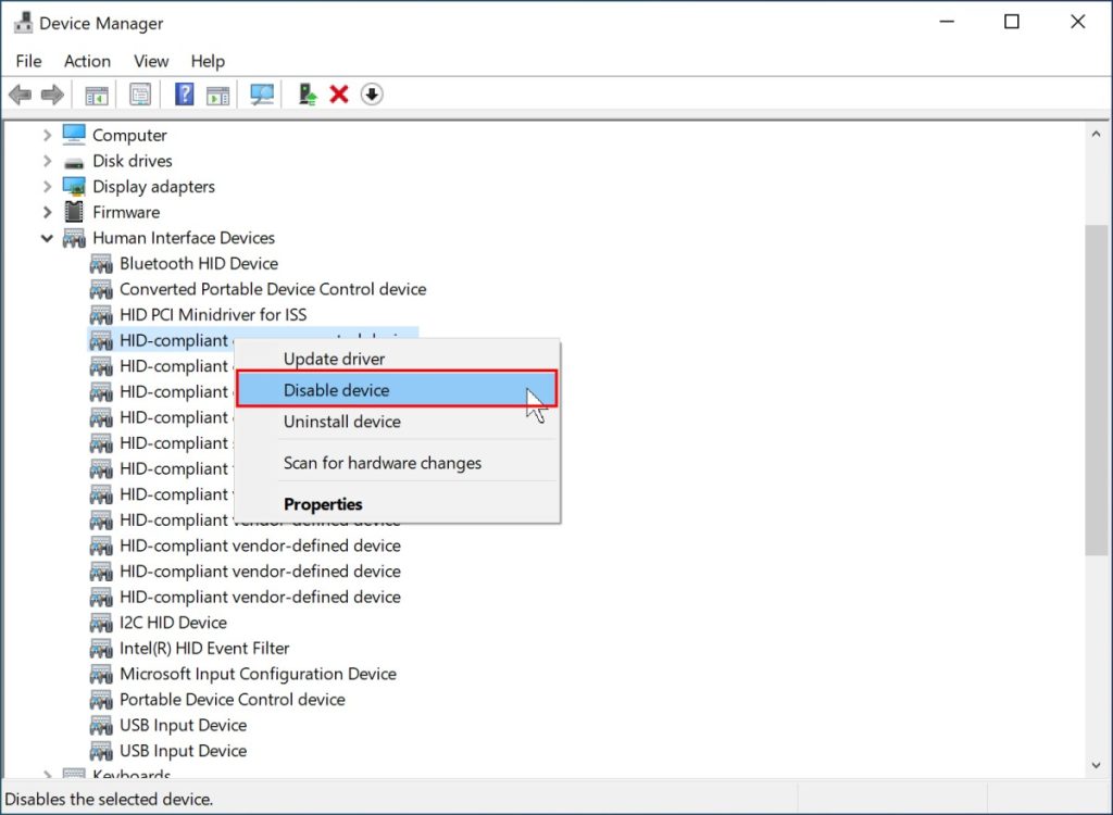 how to remove touch screen on laptop