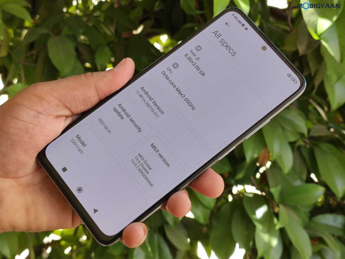 Redmi Note 11 Pro 4G Review Design Display 9