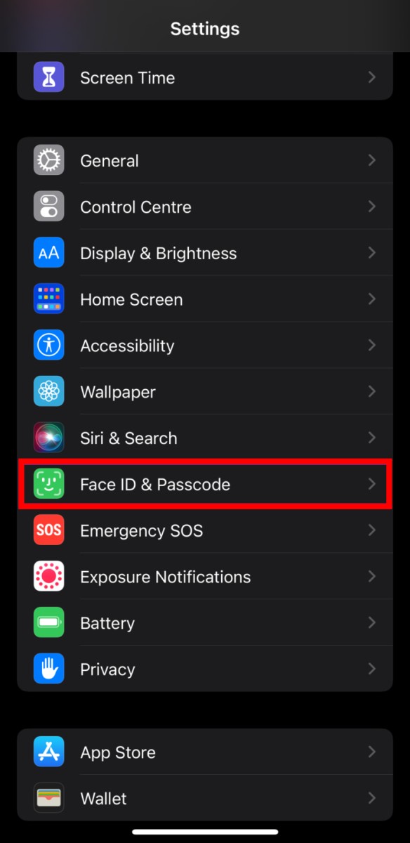 Enable Face ID With Mask and Glasses on iPhone