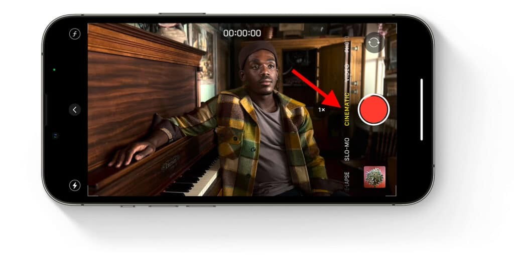 Apple iPhone 13 Cinematic Mode