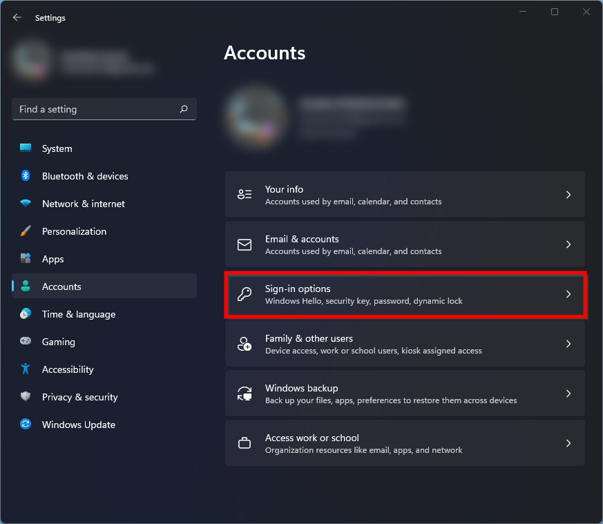 Disable Login after Sleep in Windows 11