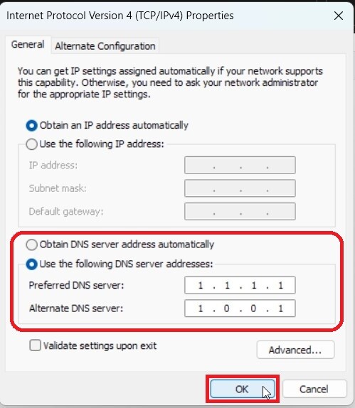 How to Change DNS Settings in Windows 11 3