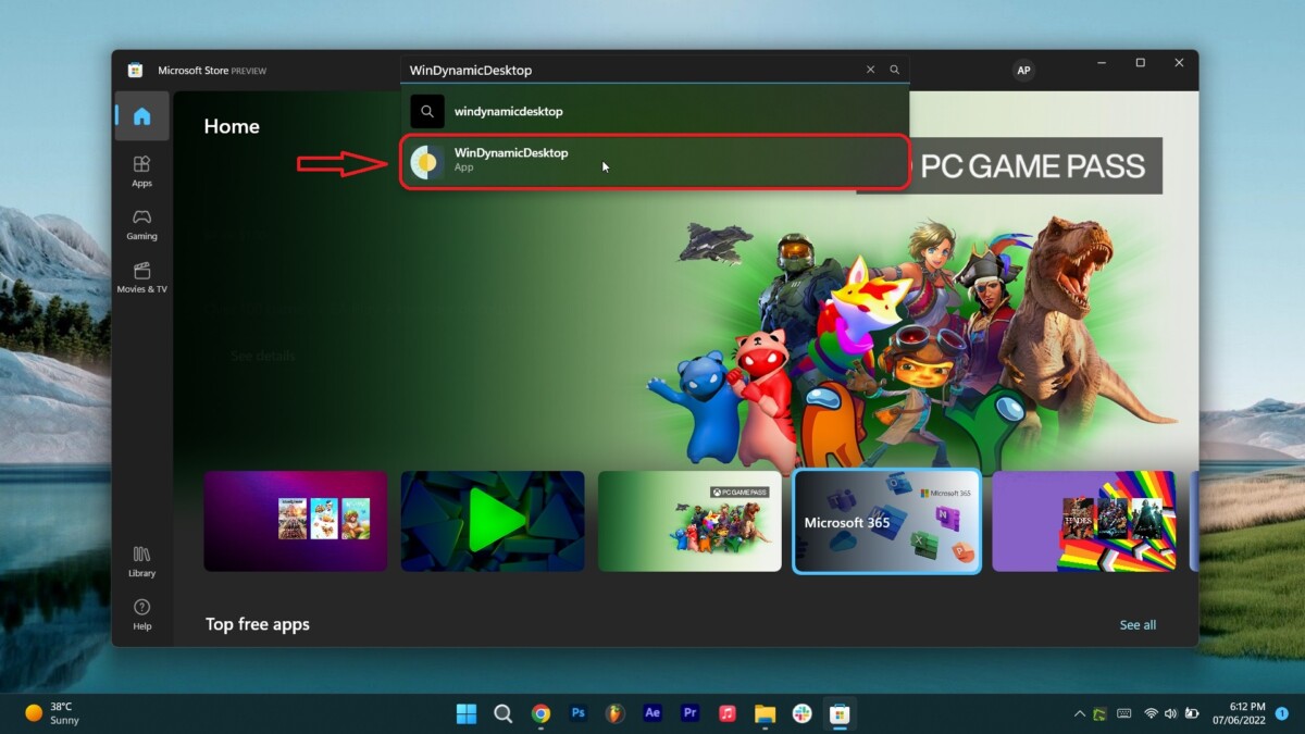 How Windows 10 X will dynamically change desktop wallpaper