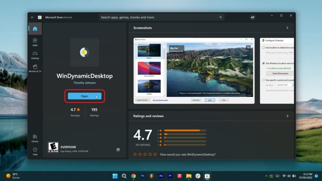 How to get Dynamic Wallpapers on Windows 11