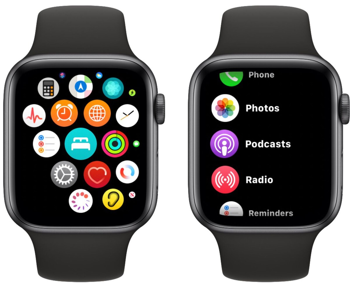 Apple Watch List View