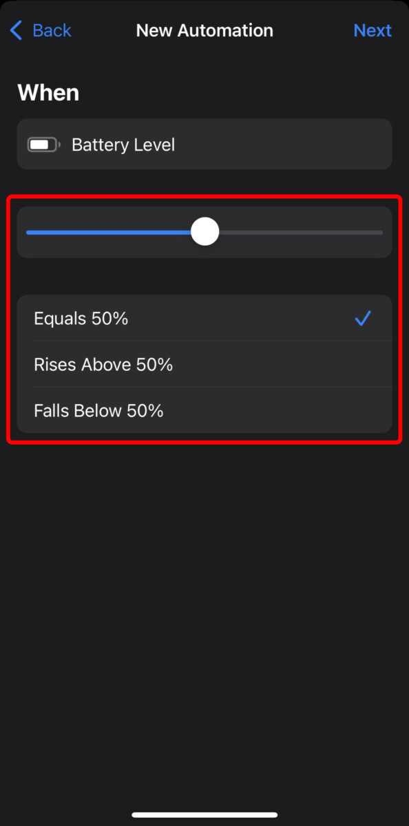 Apple iPhone Auto Low Power Mode 3