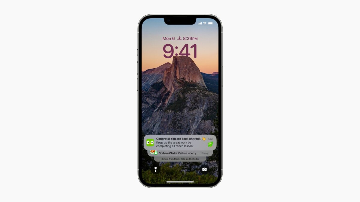 Apple-iPhone-iOS-16 notifications  