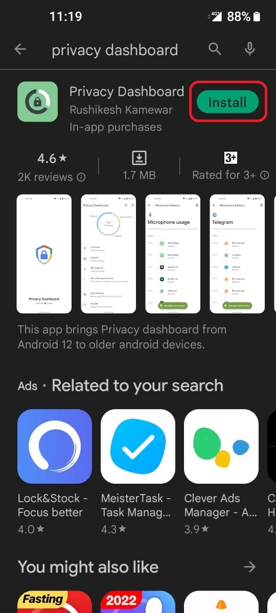 So erhalten Sie das Android-12s-Datenschutz-Dashboard auf jedem Android-Gerät_2 