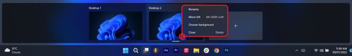 How to use virtual desktops in Windows 11-4  