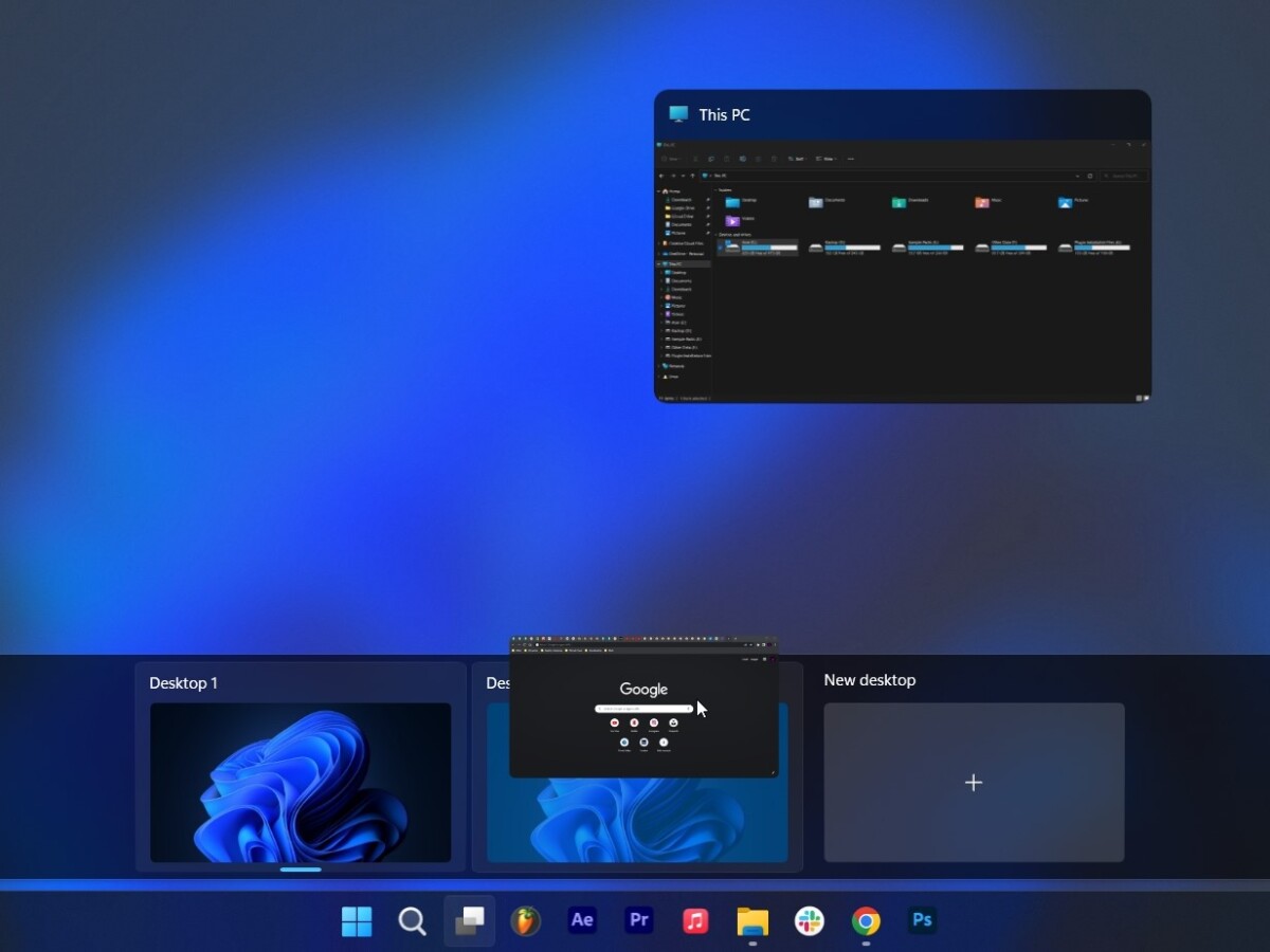 How to use virtual desktops in Windows 11  