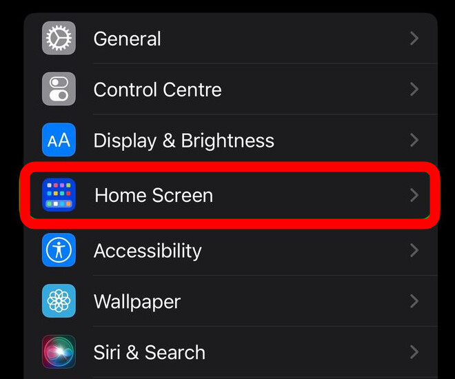 Disable Search Button on Apple iPhone Home Screen
