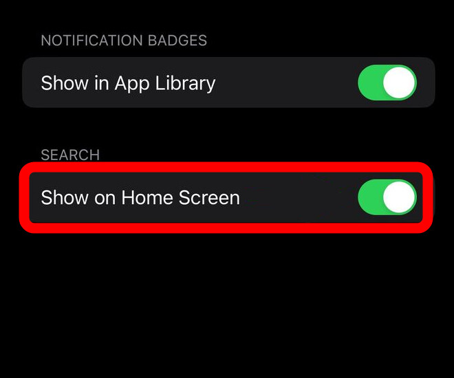 Disable Search Button on Apple iPhone Home Screen