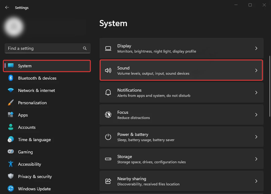 Set Default Audio Device in Windows 11