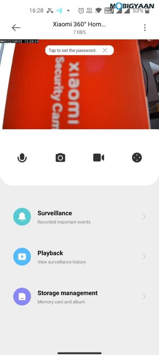 Xiaomi 360 Home Security Camera 1080p 2i Review Mi Home App 4