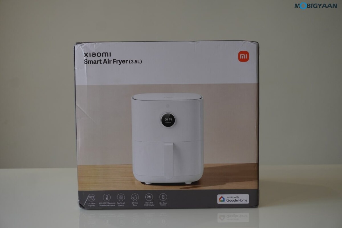 Xiaomi Smart Air Fryer Review Design 3