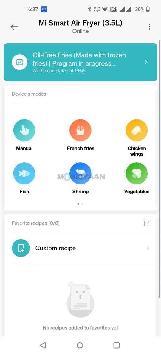 Xiaomi Smart Air Fryer Review Mi Home App 2