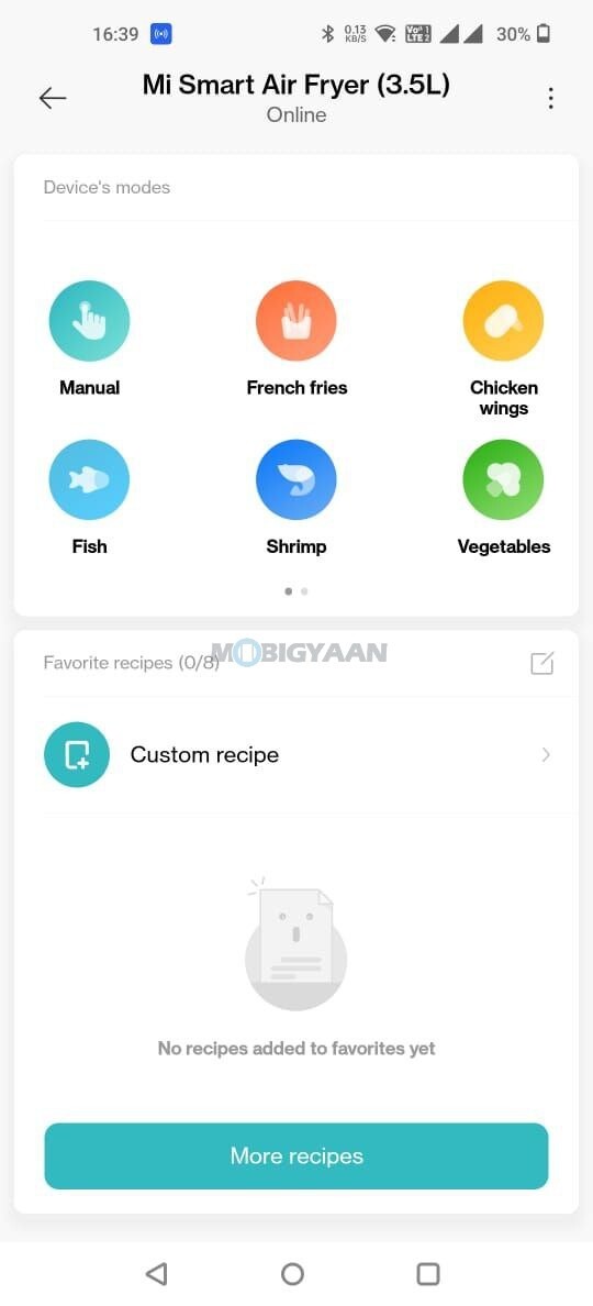 Xiaomi Smart Air Fryer Review Mi Home App 9