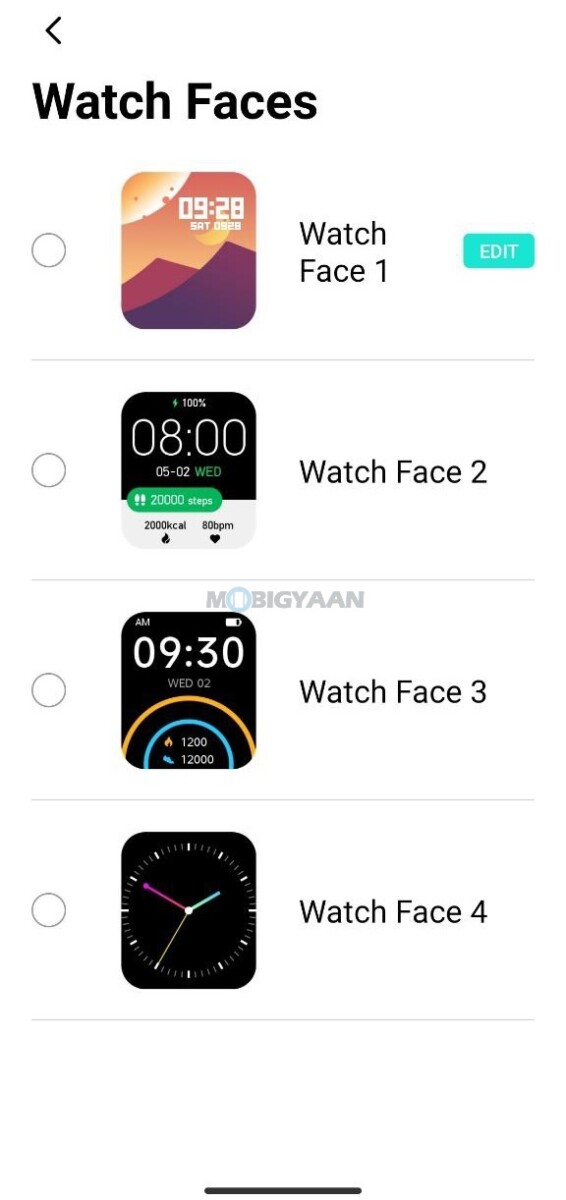 SENS EDYSON 1 Smartwatch Review Da Fit User Interface 3