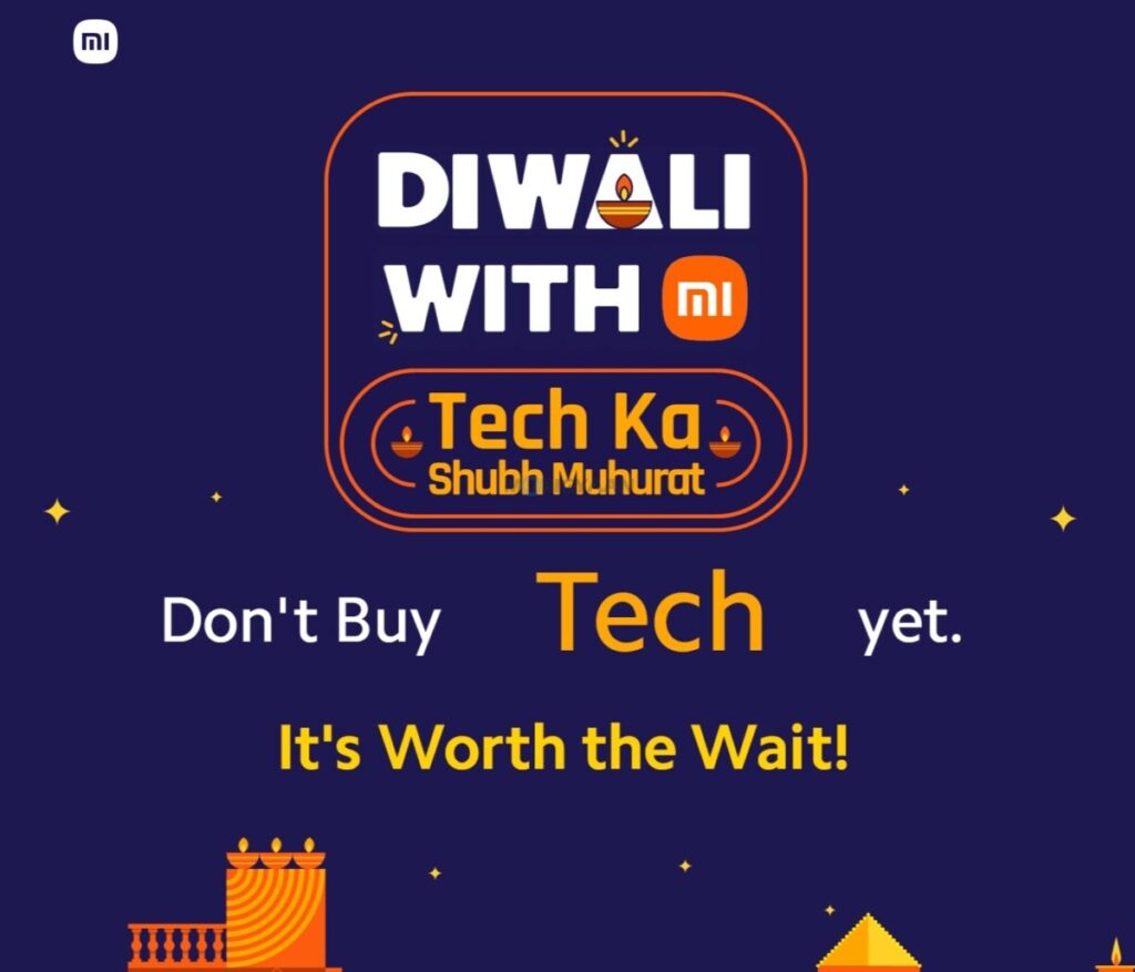 Xiaomi India Diwali Festival Tech Ka Shubh Muhurat 2