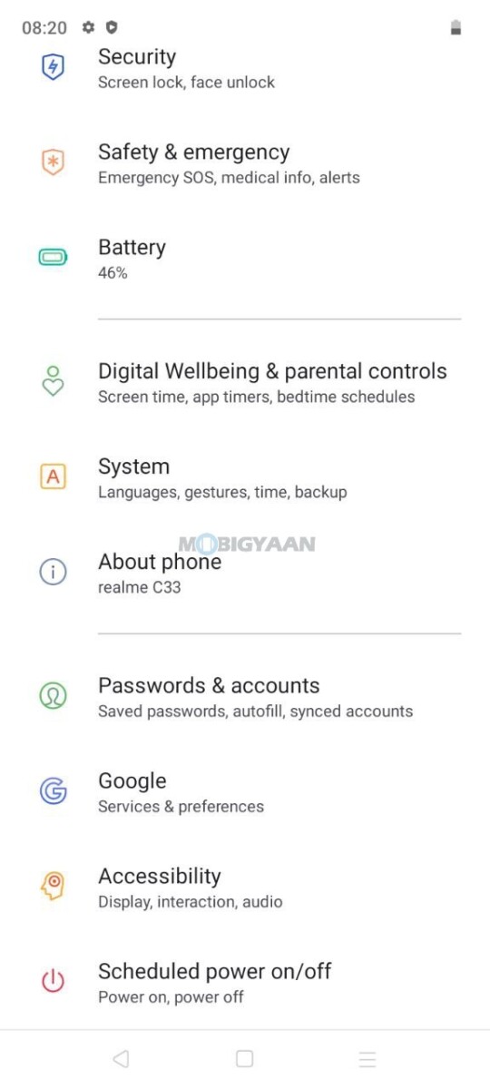 realme C33 Review realme UI S Edition 4