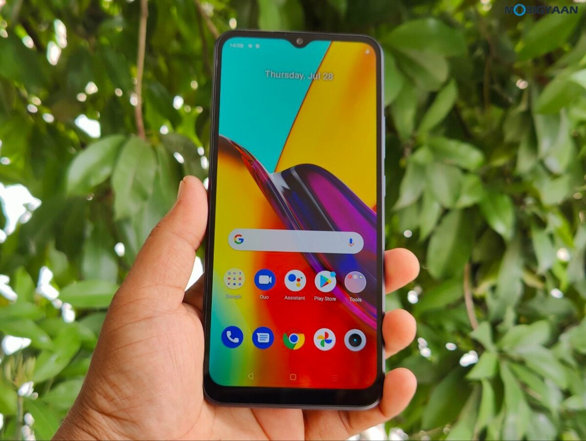 realme Narzo 50i Prime Review Design Build Quality 17