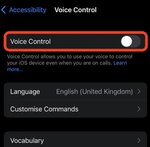 Unlock Apple iPhone using Voice Commands