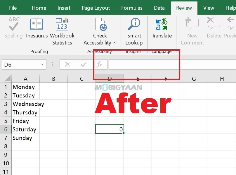 How To Hide Formulas In Microsoft Excel 2