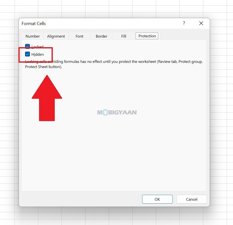 How To Hide Formulas In Microsoft Excel 6