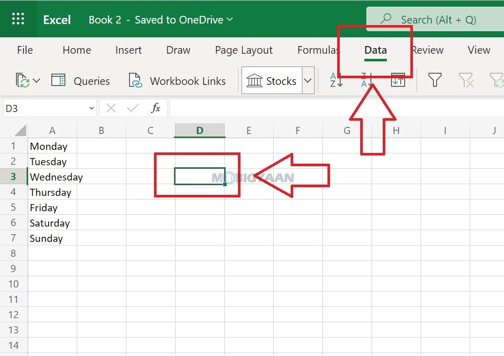 How to add a drop down list in Microsoft Excel 5