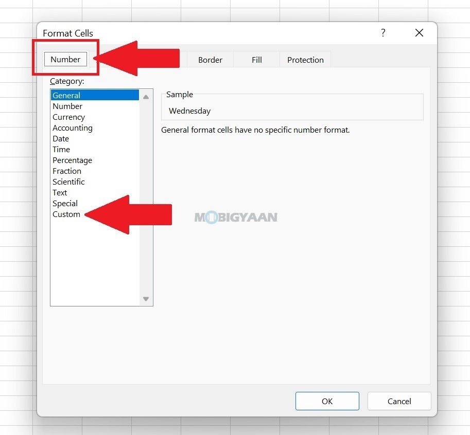 How to hide cell data in Microsoft Excel 3