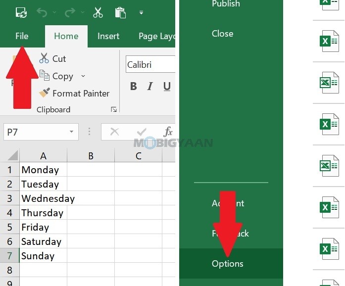 How to show or hide zero values in a Microsoft Excel sheet 4