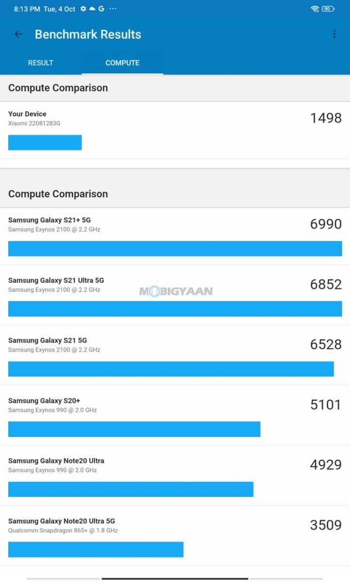 Redmi Pad Review Performance Benchmarks 3