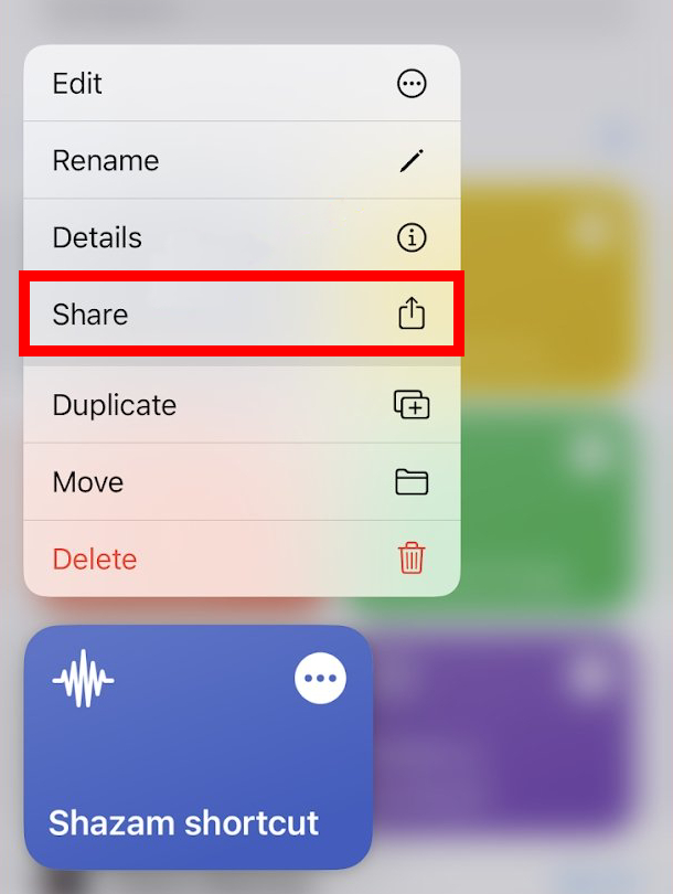 Add Shazam Shortcut to Apple iPhone Home Screen