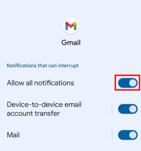 How to remove app exceptions from Do Not Disturb on Android smartphone